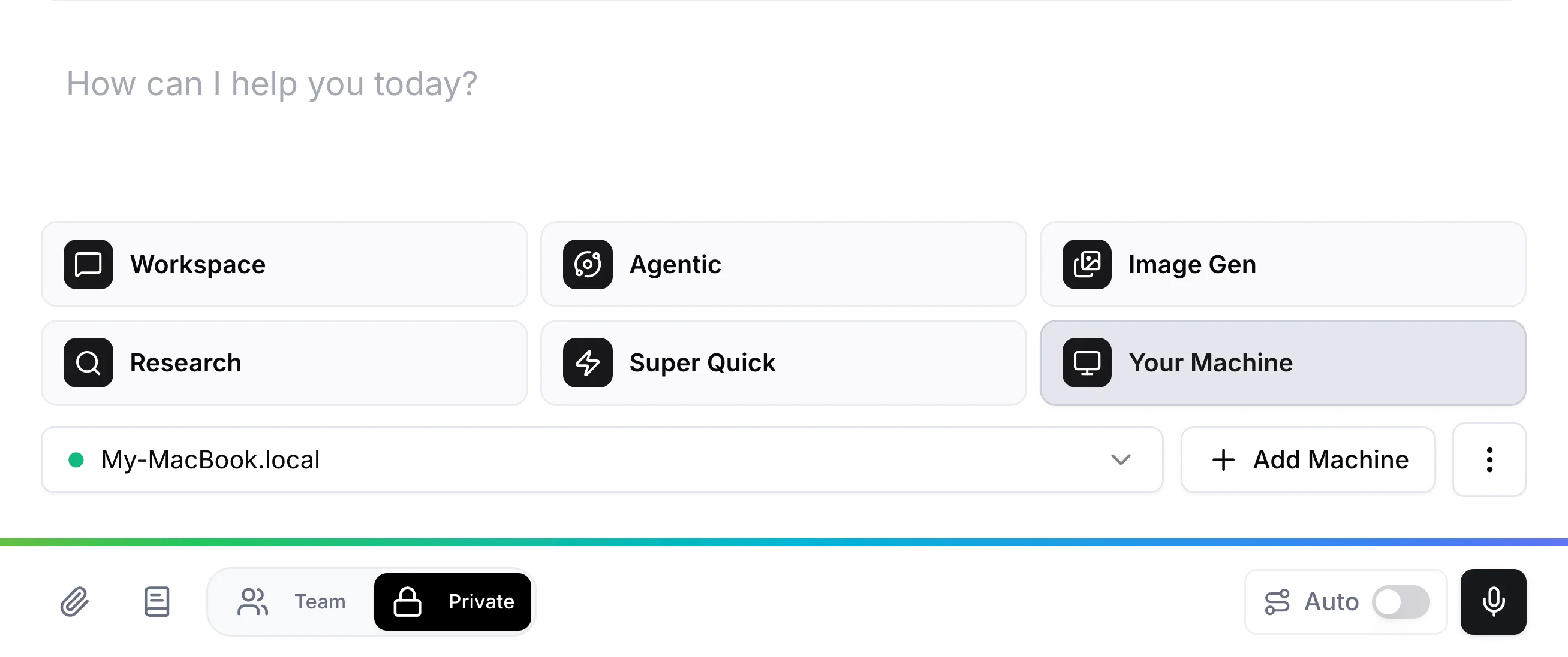 Your Machine: Run Your Local Agent Through Supercomputer